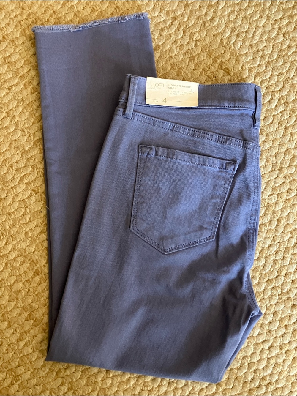 Loft Outlet Modern Denim Crop
